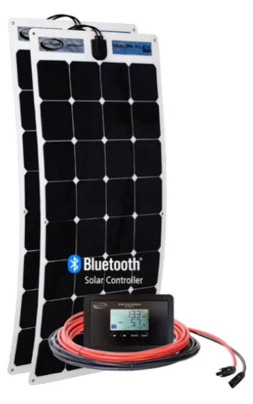 Go Power! 220 Watt Flexible Solar Kit - GP-FLEX-220 - Green Vista Living