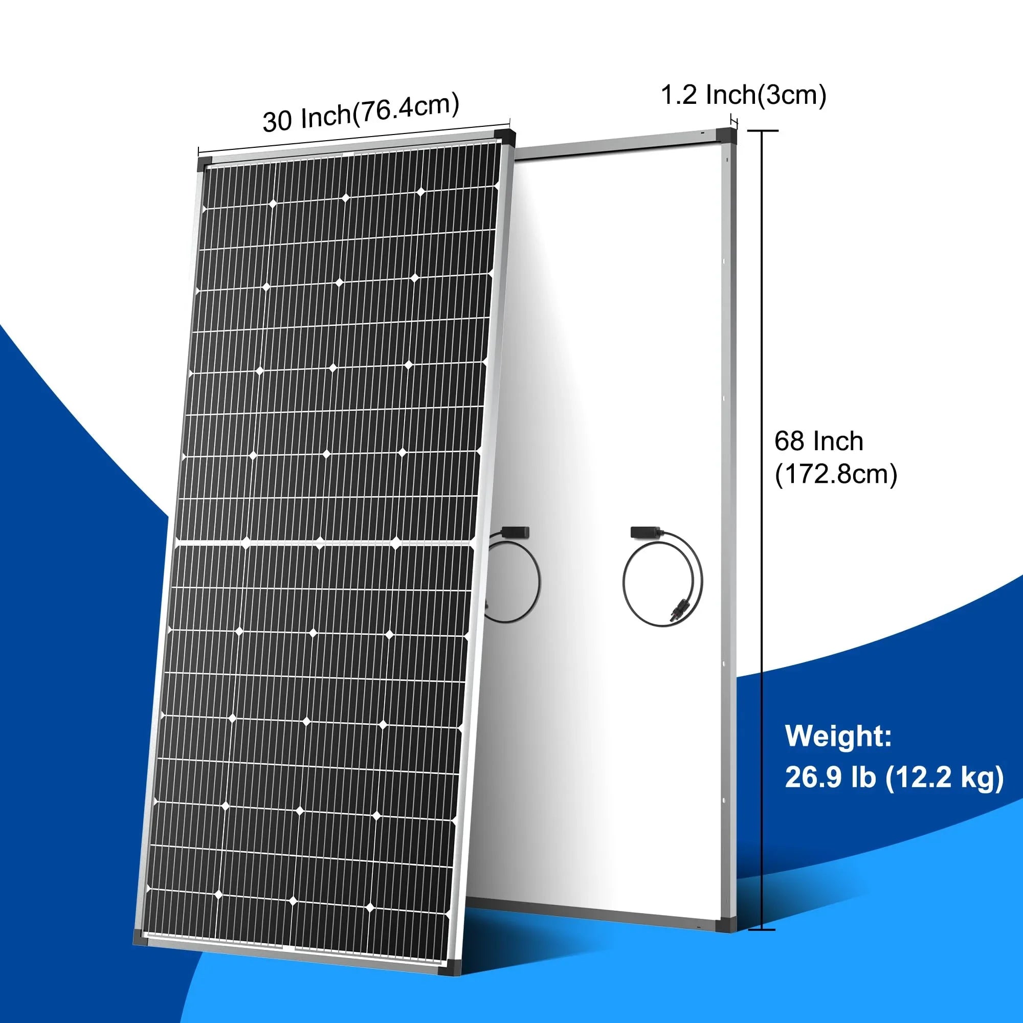 ACOPOWER 250W Monocrystalline Solar Panel - Green Vista Living