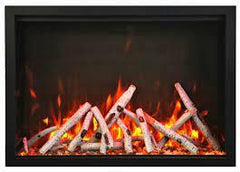 Amantii Traditional Extra slim 26 Inch Modern Smart Electric Fireplace - Green Vista Living