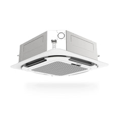 Pioneer® Quantum Ultra™ 23,000 BTU 22.5 SEER2 230V 8-Way Ceiling Cassette Ductless Mini-Split Air Conditioner Inverter Heat Pump Full Set - Green Vista Living