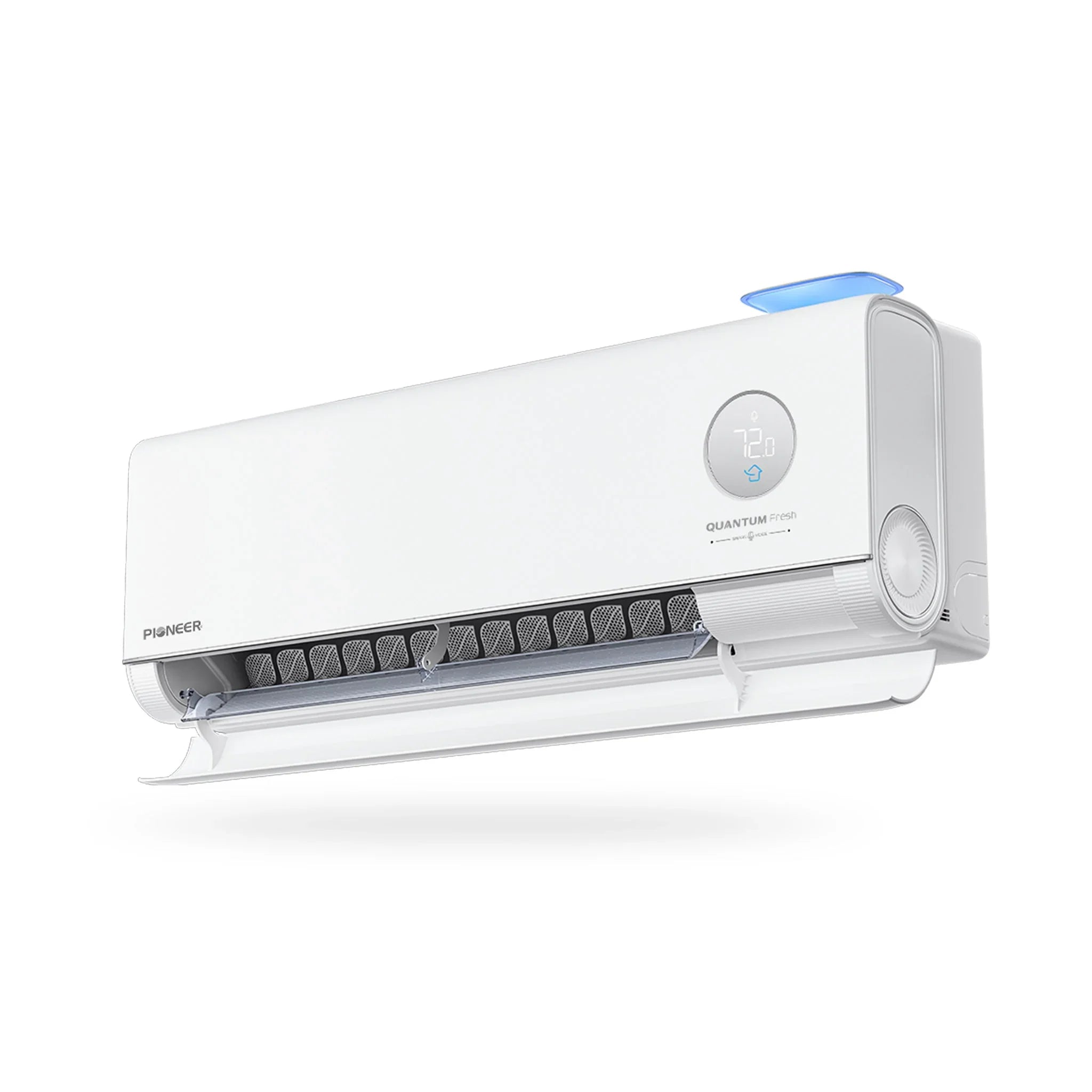Pioneer® Quantum Fresh™ 12,000 BTU 24 SEER2 High-Wall Ductless Mini-Split Fresh Air Conditioner Inverter Heat Pump Full Set - Green Vista Living