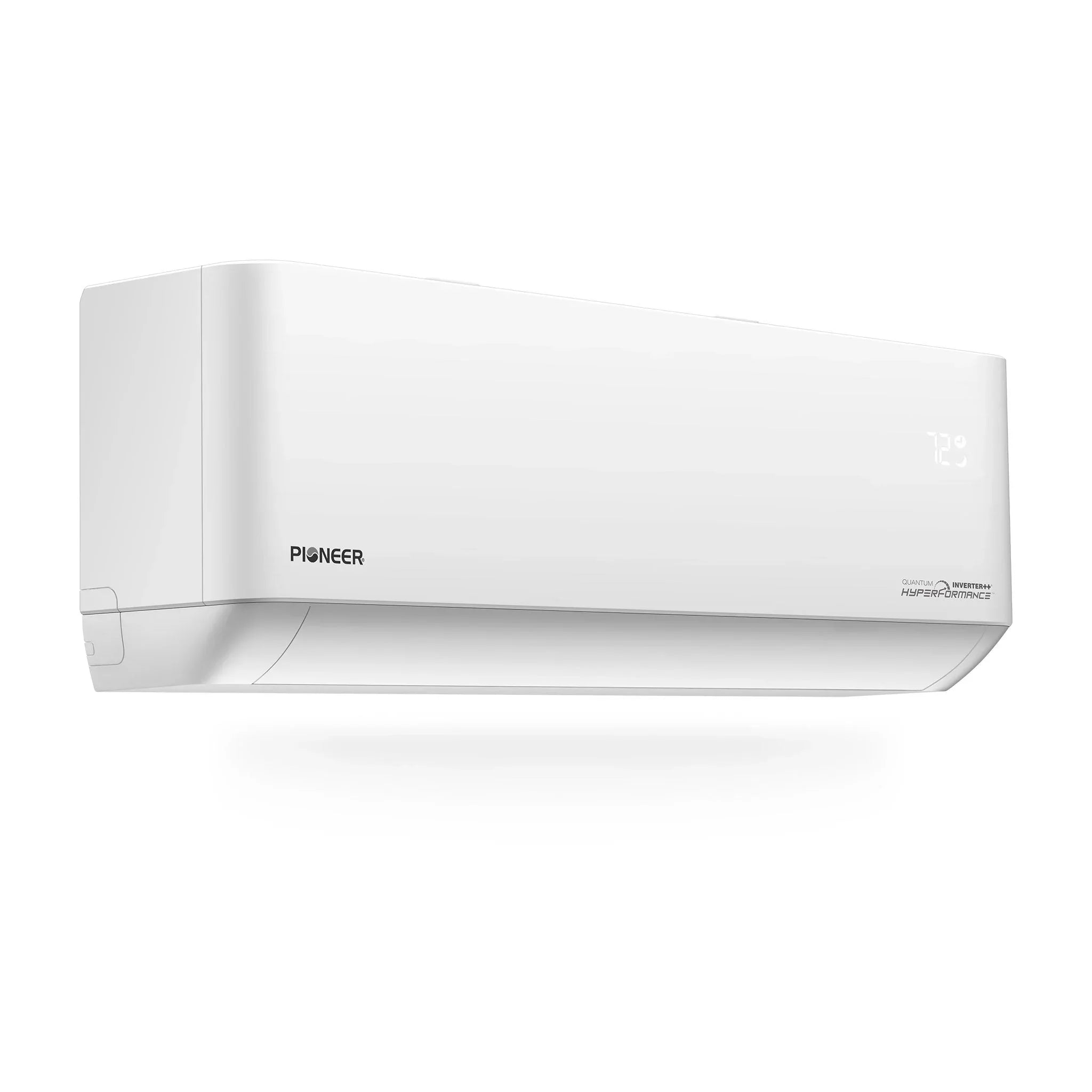 Pioneer® Quantum Hyperformance™ 18,000 BTU 23.5 SEER2 230V High-Wall Ductless Energy-Star Mini-Split Air Conditioner Inverter Hyper Heat Pump Full Set - Green Vista Living