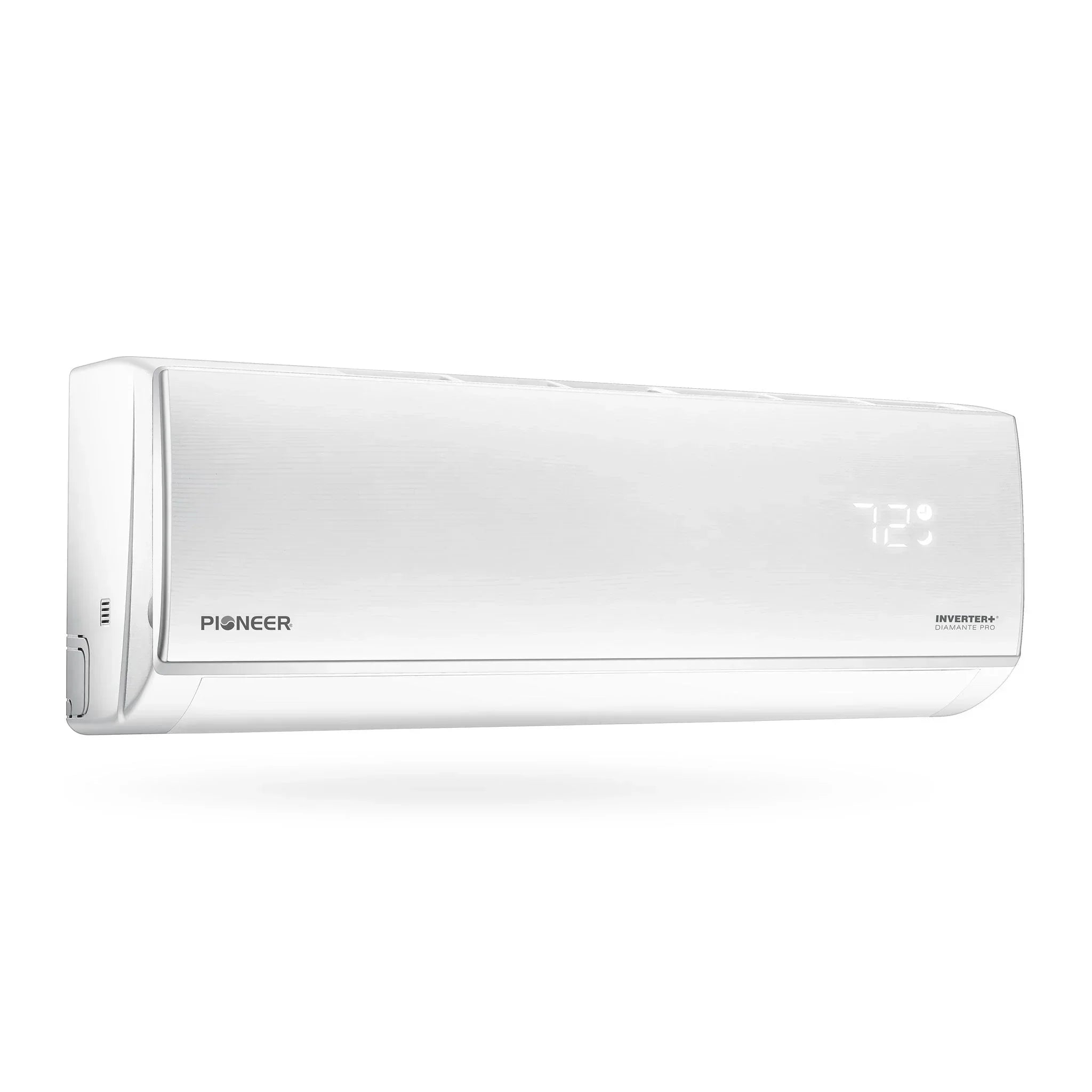 Pioneer® Diamante Pro™ 9,000 BTU 19 SEER2 115V High-Wall Ductless Energy-Star Mini-Split Air Conditioner Inverter Heat Pump with 16 Ft. Kit - Green Vista Living