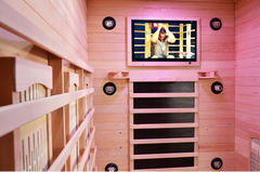 FitSauna XL DIY Exercise Sauna, Hemlock, 3-Person, 79” x 50” x 78"