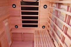 FitSauna XL DIY Exercise Sauna, Hemlock, 3-Person, 79” x 50” x 78"