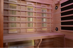 FitSauna XL DIY Exercise Sauna, Hemlock, 3-Person, 79” x 50” x 78"