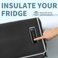 BougeRV 12V 23 Quart Portable Car Refrigerator Cover - Green Vista Living