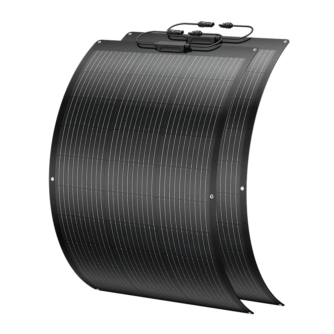 Arch 200 Watt Fiberglass Curved Solar Panel (2x100W) - Green Vista Living