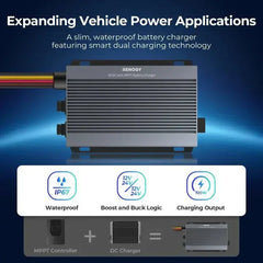 12V/24V IP67 50A DC-DC Battery Charger with MPPT with Renogy ONE Core - Green Vista Living