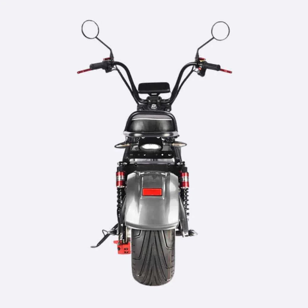 LinksEride CP5.1 2000W 60V 20Ah DUAL BATTERY 2 SEATER Electric Motorcycle Scooter - Green Vista Living