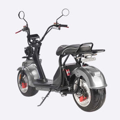 LinksEride CP5.1 2000W 60V 20Ah DUAL BATTERY 2 SEATER Electric Motorcycle Scooter - Green Vista Living