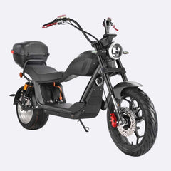 LinksEride CP6 Citycoco 4000W 60V 20Ah Fat Tire Electric Motorcycle Scooter - Green Vista Living