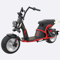 LinksEride CP9 Luxury Citycoco 4000W 60V 50Ah Fat Tire Lithium Electric Scooter - Green Vista Living