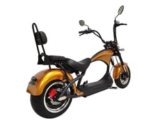 LinksEride M1 Citycoco 2 SEATER 2000W 60V 30Ah Fat Tire Lithium Electric Scooter - Green Vista Living