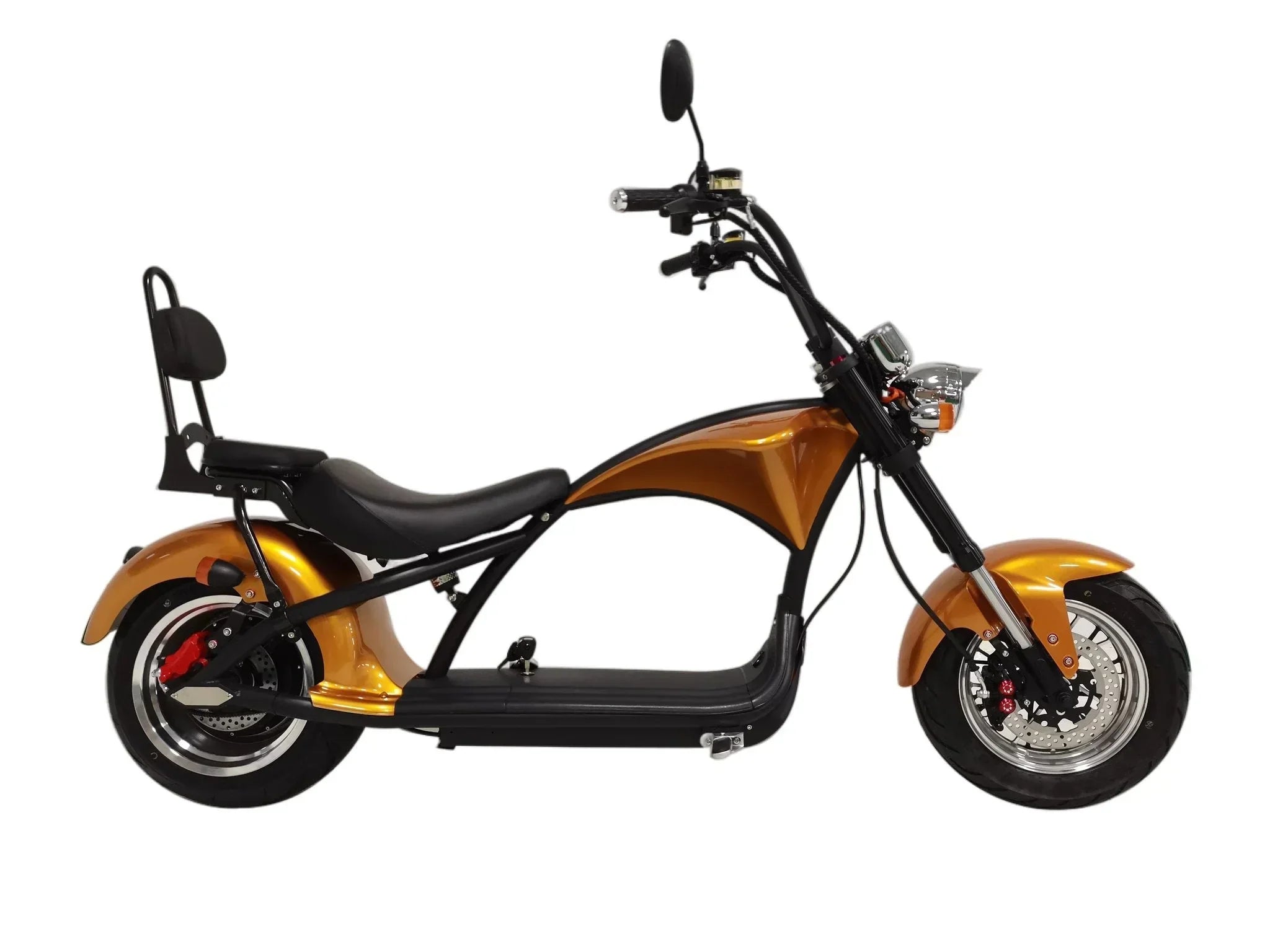 LinksEride M1 Citycoco 2 SEATER 2000W 60V 30Ah Fat Tire Lithium Electric Scooter - Green Vista Living