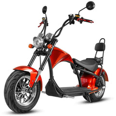 LinksEride M1 Citycoco 2 SEATER 2000W 60V 30Ah Fat Tire Lithium Electric Scooter - Green Vista Living