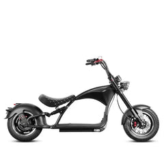 LinksEride M1P Citycoco 2000W 60V 30Ah Full Suspension Fat Tire Lithium Electric Scooter - Green Vista Living