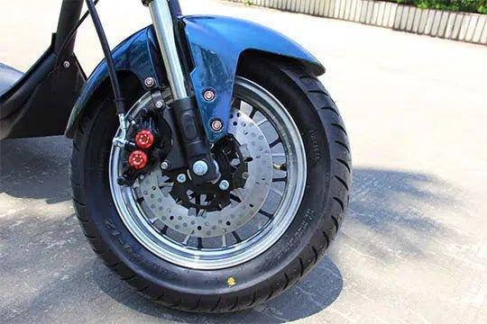 LinksEride M1P Citycoco 2000W 60V 30Ah Full Suspension Fat Tire Lithium Electric Scooter - Green Vista Living
