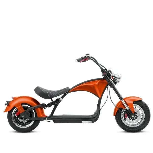 LinksEride M1P Citycoco 2000W 60V 30Ah Full Suspension Fat Tire Lithium Electric Scooter - Green Vista Living