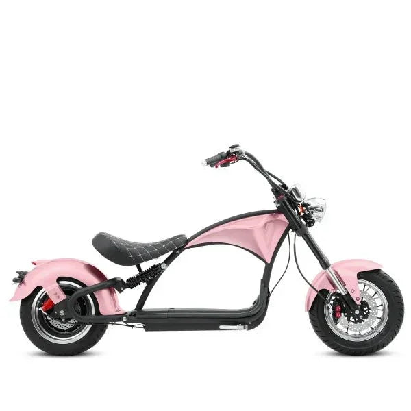 LinksEride M1P Citycoco 2000W 60V 30Ah Full Suspension Fat Tire Lithium Electric Scooter - Green Vista Living