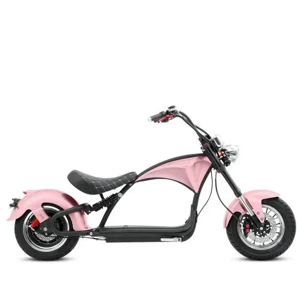 LinksEride M1P Citycoco 2000W 60V 30Ah Full Suspension Fat Tire Lithium Electric Scooter - Green Vista Living