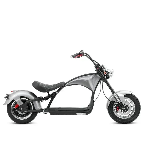 LinksEride M1P Citycoco 2000W 60V 30Ah Full Suspension Fat Tire Lithium Electric Scooter - Green Vista Living