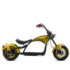 LinksEride M1P Citycoco 2000W 60V 30Ah Full Suspension Fat Tire Lithium Electric Scooter - Green Vista Living