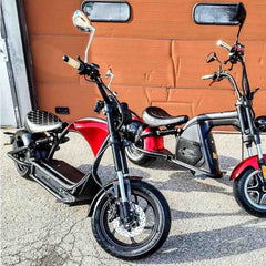 LinksEride M1P PRO 4000W 60V 42Ah Fat Tire Lithium Adult Electric Scooter - Green Vista Living