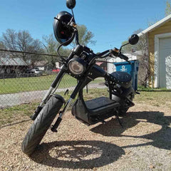 LinksEride M1P PRO 4000W 60V 42Ah Fat Tire Lithium Adult Electric Scooter - Green Vista Living