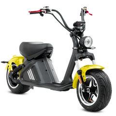 LinksEride M2 Big Wheel 3000W 60V 40Ah Fat Tire Lithium Electric Scooter - Green Vista Living
