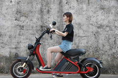 LinksEride M2 Big Wheel 3000W 60V 40Ah Fat Tire Lithium Electric Scooter - Green Vista Living