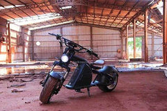 LinksEride M8 Citycoco Chopper 2000W 60V 30Ah Full Suspension Fat Tire Electric Scooter - Green Vista Living