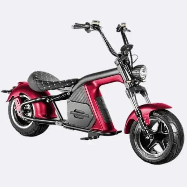 LinksEride M8 Citycoco Chopper 2000W 60V 30Ah Full Suspension Fat Tire Electric Scooter - Green Vista Living