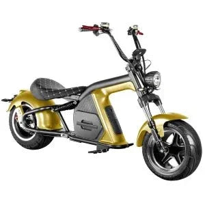 LinksEride M8 Citycoco Chopper 2000W 60V 30Ah Full Suspension Fat Tire Electric Scooter - Green Vista Living
