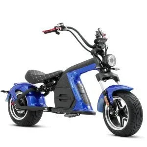 LinksEride M8 Citycoco Chopper 2000W 60V 30Ah Full Suspension Fat Tire Electric Scooter - Green Vista Living