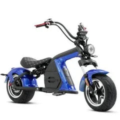 LinksEride M8 Citycoco Chopper 2000W 60V 30Ah Full Suspension Fat Tire Electric Scooter - Green Vista Living