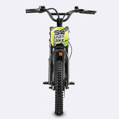 LinksEride S4 PLUS 500W 2Ah Teens Mini Electric Dirt Bike - Green Vista Living