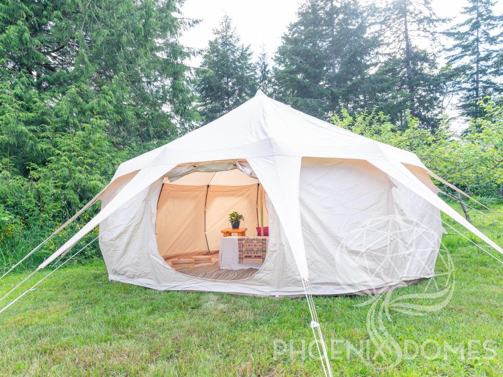 Lotus Bud Glamping Tent - Phoenix Domes - Green Vista Living