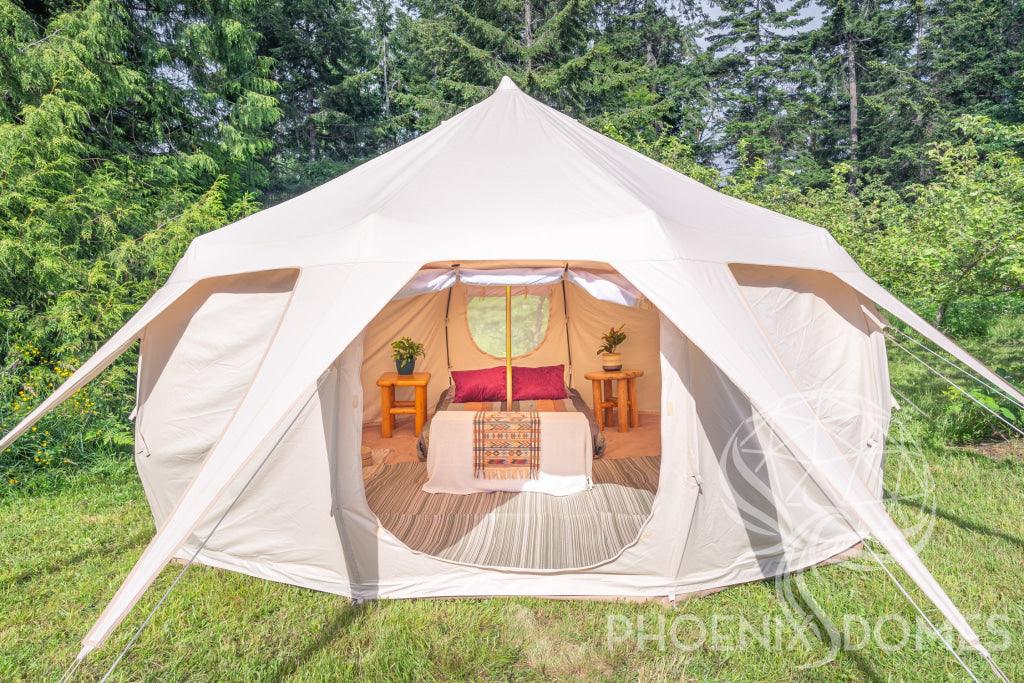 Lotus Bud Glamping Tent - Phoenix Domes - Green Vista Living