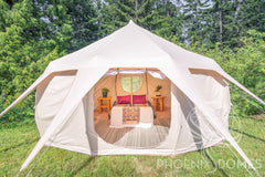 Lotus Bud Glamping Tent - Phoenix Domes - Green Vista Living