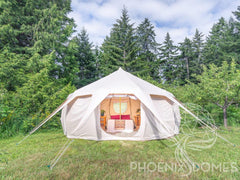 Lotus Bud Glamping Tent - Phoenix Domes - Green Vista Living