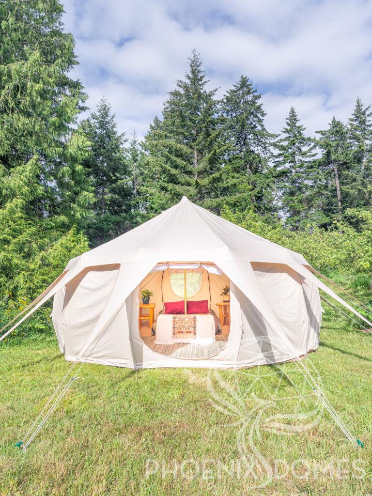 Lotus Bud Glamping Tent - Phoenix Domes - Green Vista Living