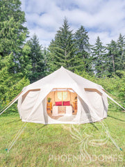 Lotus Bud Glamping Tent - Phoenix Domes - Green Vista Living