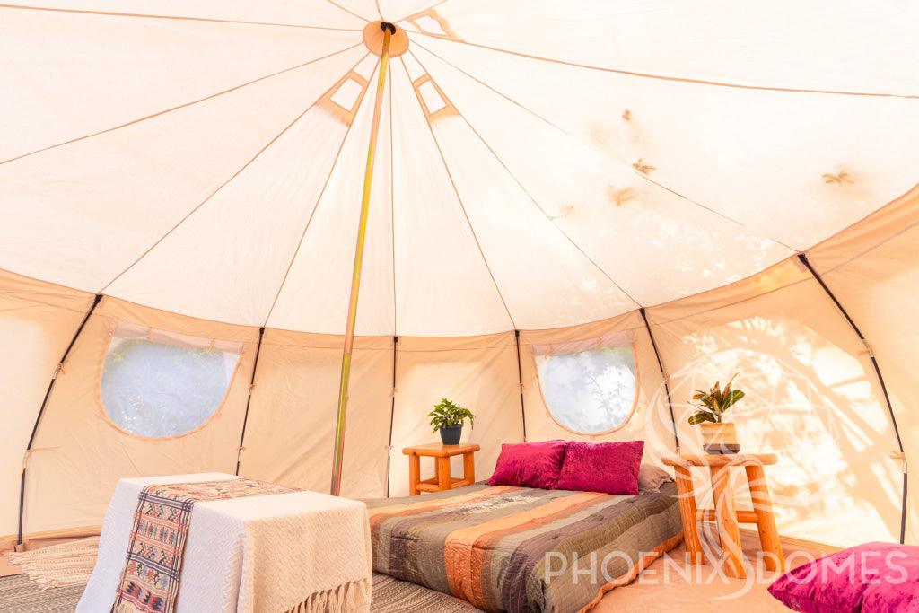 Lotus Bud Glamping Tent - Phoenix Domes - Green Vista Living