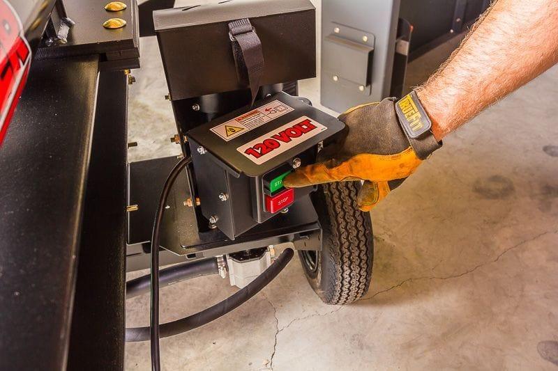 Swisher 22 Ton Timber Brute Eco Split 120 Volt Electric Full Frame Log Splitter - Green Vista Living