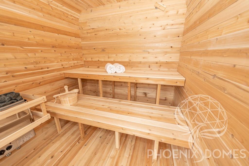 Luna Sauna - Phoenix Domes - Green Vista Living