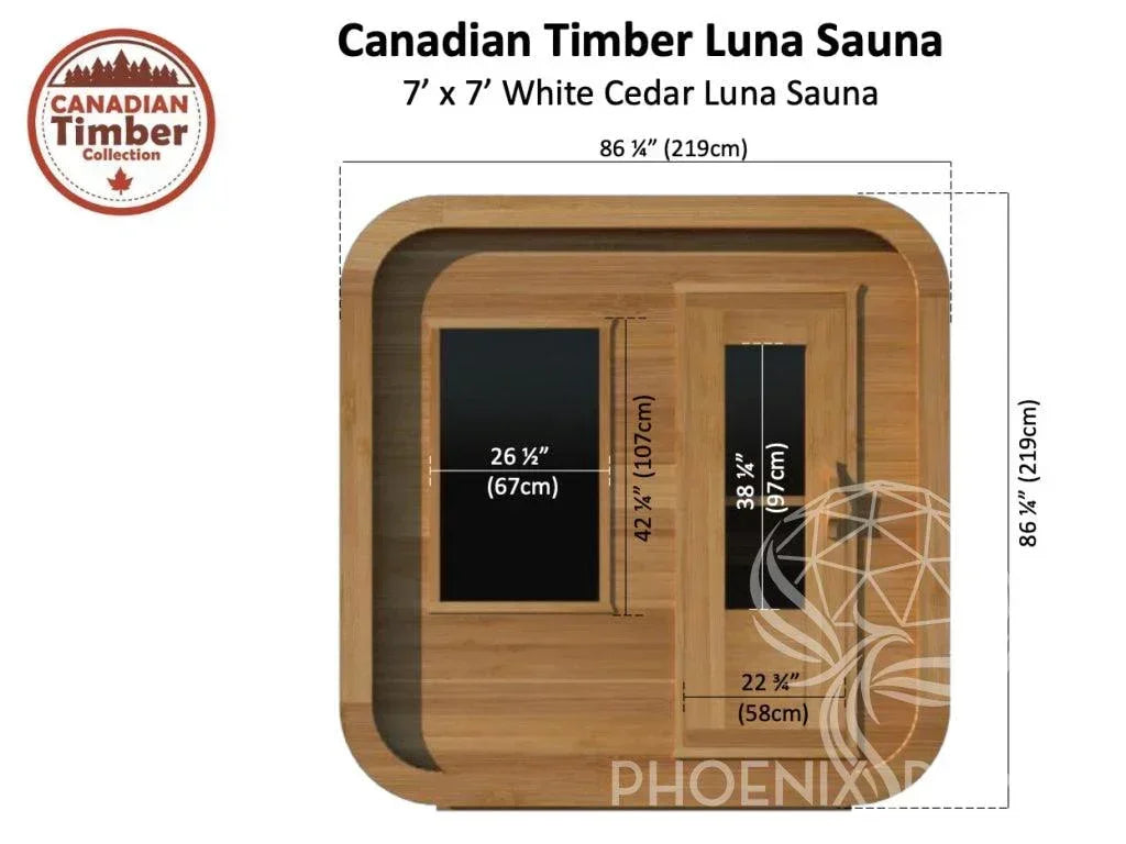 Luna Sauna - Phoenix Domes - Green Vista Living