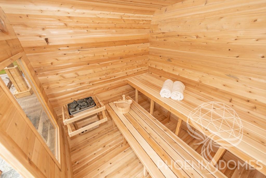 Luna Sauna - Phoenix Domes - Green Vista Living