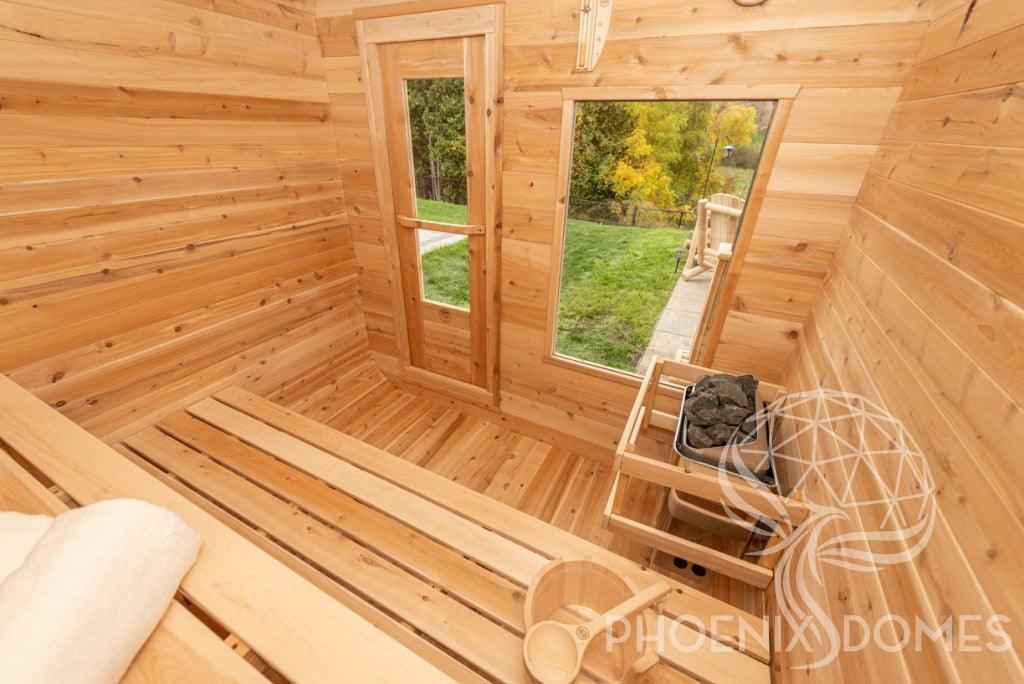 Luna Sauna - Phoenix Domes - Green Vista Living