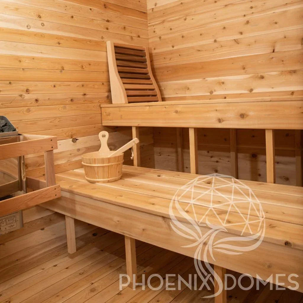 Luna Sauna - Phoenix Domes - Green Vista Living
